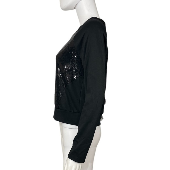 Sparkle Black Sequins Sweater Size M
New - Picture 3 of 5